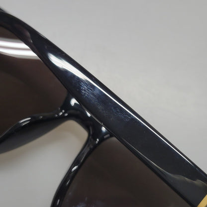 【中古品】【メンズ/レディース】 GUCCI グッチ SQUARE SUNGLASSES GG0637SK スクエア サングラス 183-260530-as-24-izu サイズ：56□18-150 カラー：ブラック 万代Net店