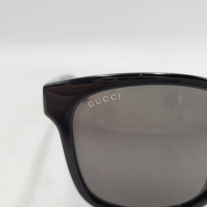 【中古品】【メンズ/レディース】 GUCCI グッチ SQUARE SUNGLASSES GG0637SK スクエア サングラス 183-260530-as-24-izu サイズ：56□18-150 カラー：ブラック 万代Net店