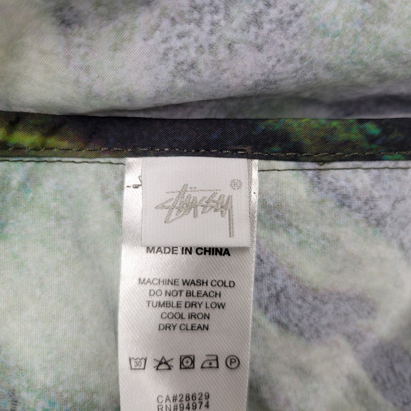 【中古品】【メンズ】 STUSSY ステューシー COASTLINE BEACH SHELL JACKET 115659 コーストライン ビーチシェル ジャケット アウター 142-260530-as-08-izu サイズ：L カラー：マルチカラー 万代Net店