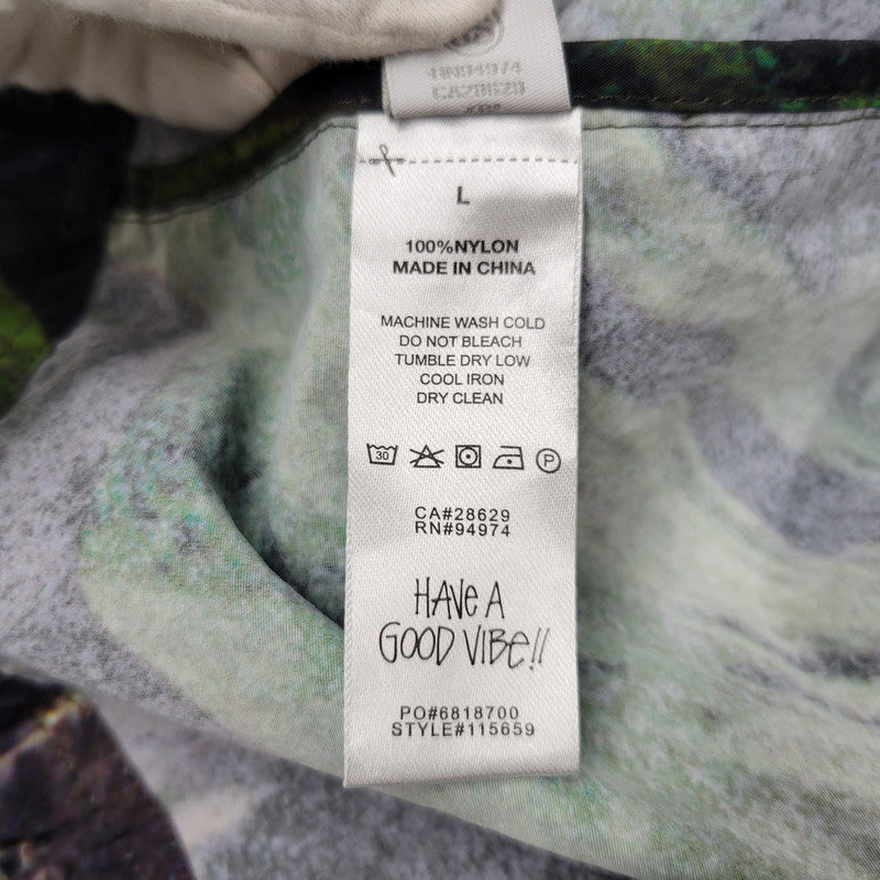 【中古品】【メンズ】 STUSSY ステューシー COASTLINE BEACH SHELL JACKET 115659 コーストライン ビーチシェル ジャケット アウター 142-260530-as-08-izu サイズ：L カラー：マルチカラー 万代Net店