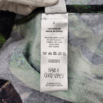 【中古品】【メンズ】 STUSSY ステューシー COASTLINE BEACH SHELL JACKET 115659 コーストライン ビーチシェル ジャケット アウター 142-260530-as-08-izu サイズ：L カラー：マルチカラー 万代Net店