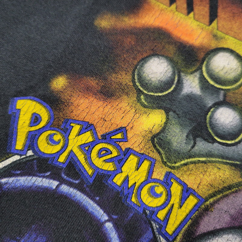【現状渡し品】【メンズ】 USED NINTENDO POKEMON c1999 TRAINING IS OVER S/S TEE ポケモン ミュウツー 半袖 Tシャツ トップス 146-260530-as-06-izu カラー：ブラック 万代Net店