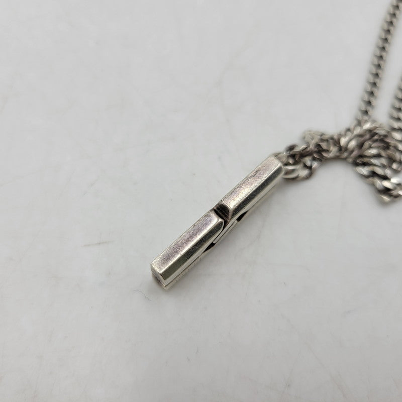 【中古品】【メンズ/レディース】 GUCCI グッチ AG925 インフィニティノット ネックレス アクセサリー 182-260530-as-18-izu カラー：シルバー 万代Net店