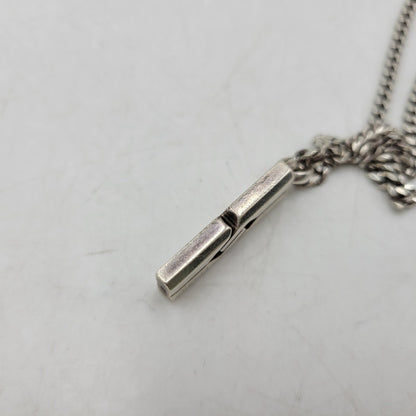 【中古品】【メンズ/レディース】 GUCCI グッチ AG925 インフィニティノット ネックレス アクセサリー 182-260530-as-18-izu カラー：シルバー 万代Net店
