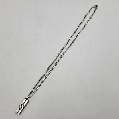【中古品】【メンズ/レディース】 GUCCI グッチ AG925 インフィニティノット ネックレス アクセサリー 182-260530-as-18-izu カラー：シルバー 万代Net店