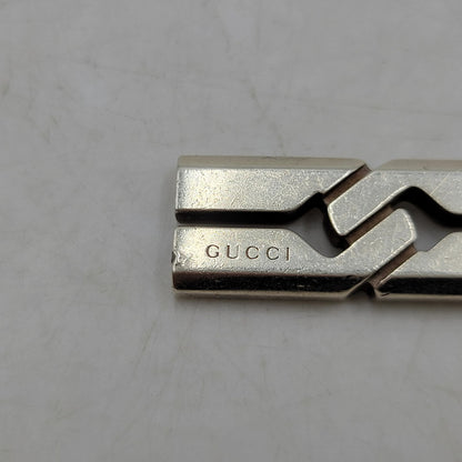 【中古品】【メンズ/レディース】 GUCCI グッチ AG925 インフィニティノット ネックレス アクセサリー 182-260530-as-18-izu カラー：シルバー 万代Net店