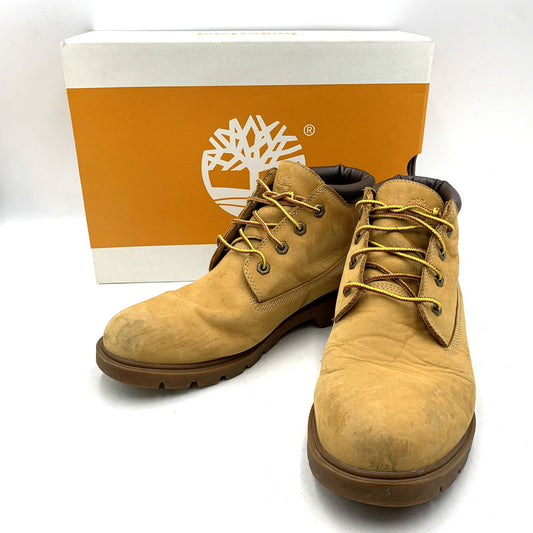 【中古品】【メンズ】 TIMBERLAND ティンバーランド A2QRG BASIC CHUKKA WP ベーシック チャッカ ウォータープルーフ ブーツ 靴 164-260530-kh-20-izu サイズ：27 カラー：ブラウン 万代Net店
