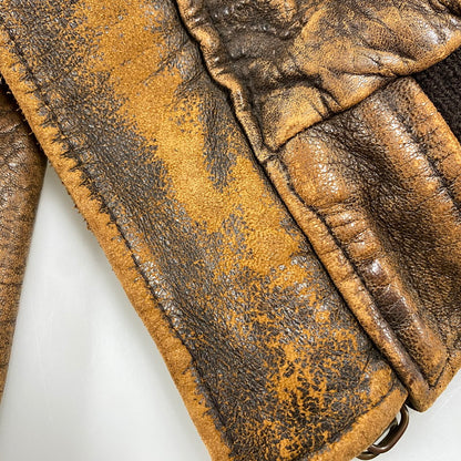 【中古品】【メンズ】 AVIREX アヴィレックス 7823 USA製 80-90S TYPE G-2 FLIGHT JACKET タイプ ジーツー フライト ジャケット アウター 145-260527-cs-01-izu サイズ：44 カラー：ブラウン 万代Net店