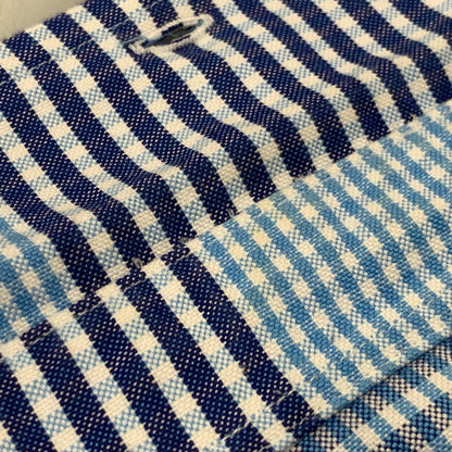 【中古品】【メンズ】 Brooks Brothers ブルックスブラザーズ RED FLEECE GINGHAM CHECK LS SHIRT ギンガムチェック ロングスリーブ シャツ 長袖 145-260715-as-03-izu サイズ：S カラー：ブルー系 万代Net店