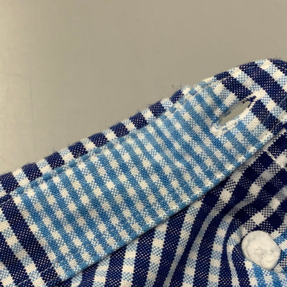 【中古品】【メンズ】 Brooks Brothers ブルックスブラザーズ RED FLEECE GINGHAM CHECK LS SHIRT ギンガムチェック ロングスリーブ シャツ 長袖 145-260715-as-03-izu サイズ：S カラー：ブルー系 万代Net店