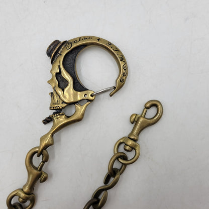 【中古品】【メンズ】 GALCIA ガルシア REAL DEAL SKULL WALLET CHAIN リアルディール スカル ウォレットチェーン 192-260530-as-17-izu カラー：ゴールド 万代Net店