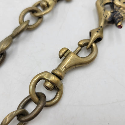【中古品】【メンズ】 GALCIA ガルシア REAL DEAL SKULL WALLET CHAIN リアルディール スカル ウォレットチェーン 192-260530-as-17-izu カラー：ゴールド 万代Net店