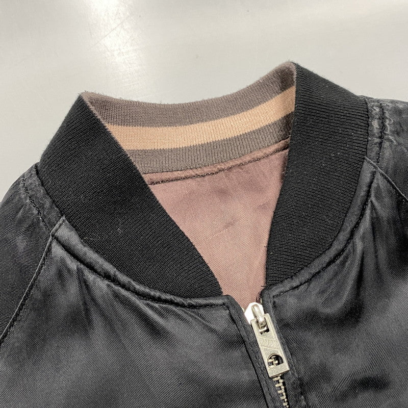 【中古品】【メンズ】 飛翔白麗 REVERSIBLE RAYON SUKAJAN リバーシブル レーヨン スカジャン ジャケット 145-260530-as-02-izu サイズ：M カラー：ピンク系/ブラック 万代Net店