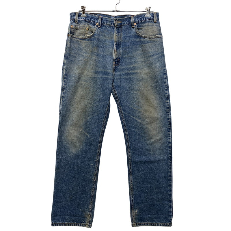 【現状渡し品】【メンズ】 LEVI'S リーバイス 505-0210 505 DENIM PANTS デニム パンツ ズボン ボトムス 157-260720-ya-04-izu サイズ：38×32 カラー：インディゴ 万代Net店