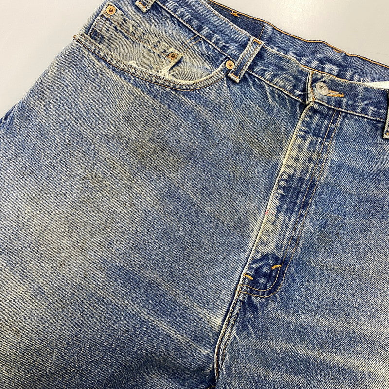 【現状渡し品】【メンズ】 LEVI'S リーバイス 505-0210 505 DENIM PANTS デニム パンツ ズボン ボトムス 157-260720-ya-04-izu サイズ：38×32 カラー：インディゴ 万代Net店
