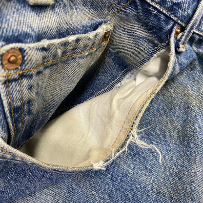 【現状渡し品】【メンズ】 LEVI'S リーバイス 505-0210 505 DENIM PANTS デニム パンツ ズボン ボトムス 157-260720-ya-04-izu サイズ：38×32 カラー：インディゴ 万代Net店