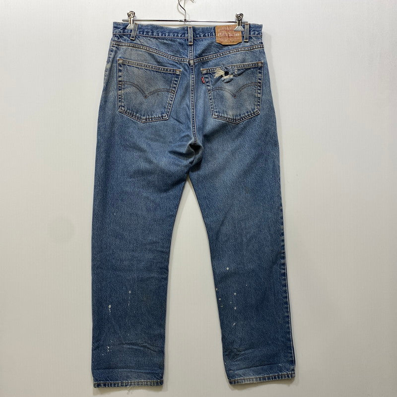 【現状渡し品】【メンズ】 LEVI'S リーバイス 505-0210 505 DENIM PANTS デニム パンツ ズボン ボトムス 157-260720-ya-04-izu サイズ：38×32 カラー：インディゴ 万代Net店