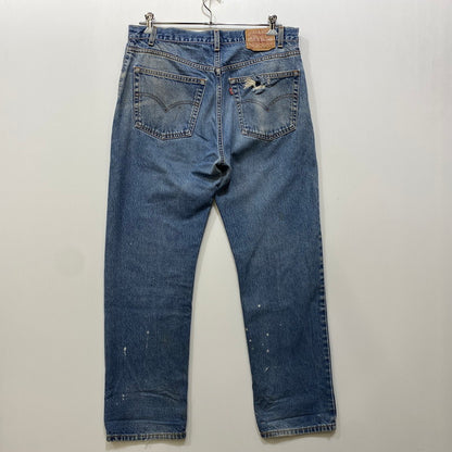 【現状渡し品】【メンズ】 LEVI'S リーバイス 505-0210 505 DENIM PANTS デニム パンツ ズボン ボトムス 157-260720-ya-04-izu サイズ：38×32 カラー：インディゴ 万代Net店