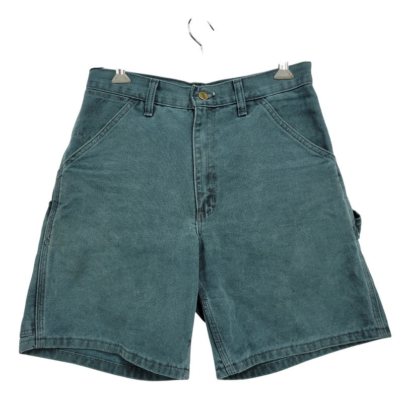 【現状渡し品】【メンズ】 Carhartt カーハート DUCK PAINTER SHORTS B24HTG ダック ペインターショーツ ショートパンツ 157-260530-as-13-izu サイズ：29 カラー：HUNTER GREEN 万代Net店