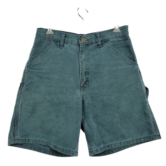 【現状渡し品】【メンズ】 Carhartt カーハート DUCK PAINTER SHORTS B24HTG ダック ペインターショーツ ショートパンツ 157-260530-as-13-izu サイズ：29 カラー：HUNTER GREEN 万代Net店