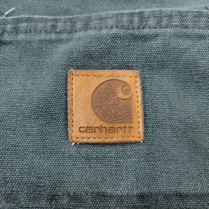 【現状渡し品】【メンズ】 Carhartt カーハート DUCK PAINTER SHORTS B24HTG ダック ペインターショーツ ショートパンツ 157-260530-as-13-izu サイズ：29 カラー：HUNTER GREEN 万代Net店