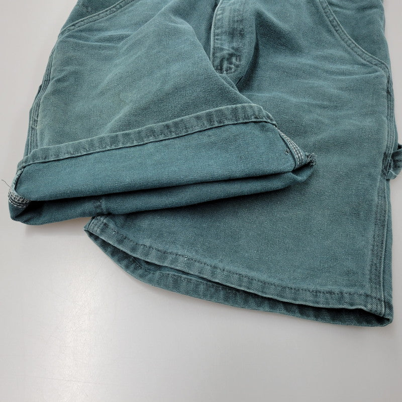 【現状渡し品】【メンズ】 Carhartt カーハート DUCK PAINTER SHORTS B24HTG ダック ペインターショーツ ショートパンツ 157-260530-as-13-izu サイズ：29 カラー：HUNTER GREEN 万代Net店