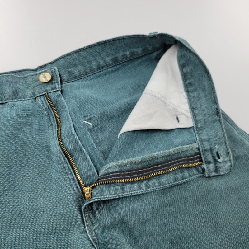【現状渡し品】【メンズ】 Carhartt カーハート DUCK PAINTER SHORTS B24HTG ダック ペインターショーツ ショートパンツ 157-260530-as-13-izu サイズ：29 カラー：HUNTER GREEN 万代Net店