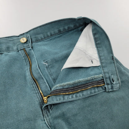【現状渡し品】【メンズ】 Carhartt カーハート DUCK PAINTER SHORTS B24HTG ダック ペインターショーツ ショートパンツ 157-260530-as-13-izu サイズ：29 カラー：HUNTER GREEN 万代Net店