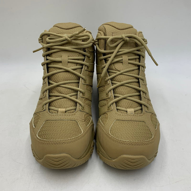 【中古美品】【メンズ】 MERRELL メレル J004111 MOAB 3 MID TACTICAL WP モアブ 3 ミッド タクティカル ウォータープルーフ スニーカー 靴 162-260530-kh-07-izu サイズ：28 カラー：DARK COYOTE 万代Net店