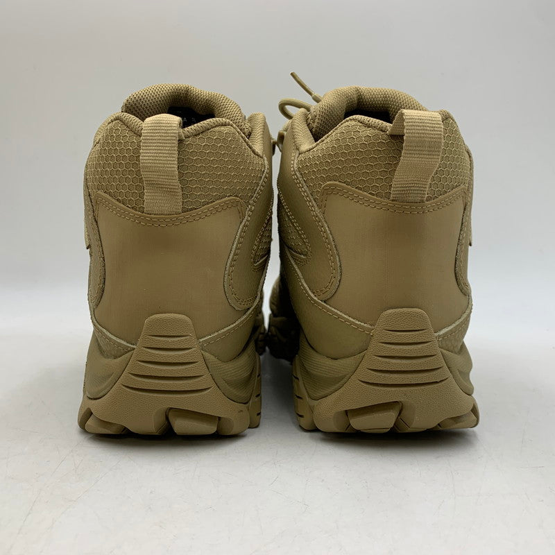 【中古美品】【メンズ】 MERRELL メレル J004111 MOAB 3 MID TACTICAL WP モアブ 3 ミッド タクティカル ウォータープルーフ スニーカー 靴 162-260530-kh-07-izu サイズ：28 カラー：DARK COYOTE 万代Net店