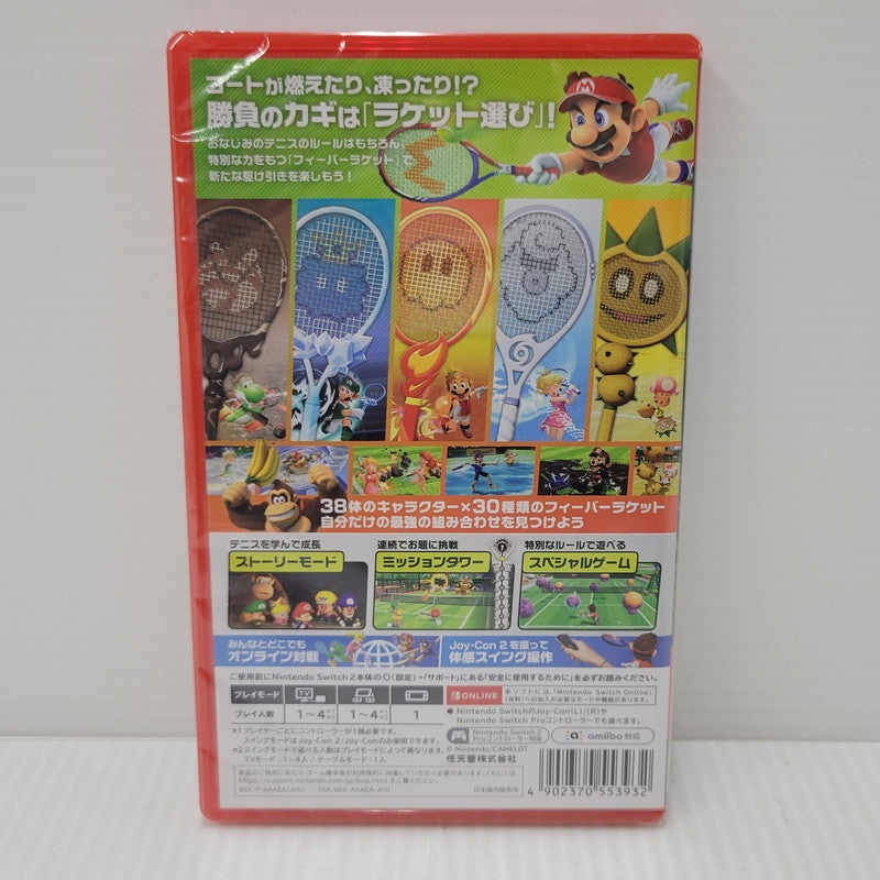 【中古美品】 【未開封】【ゲーム】マリオテニス フィーバー CERO区分_A 全年齢対象 Nintendo Switch 2 任天堂 スイッチ2 ソフト 029-260527-as-35-izu 万代Net店