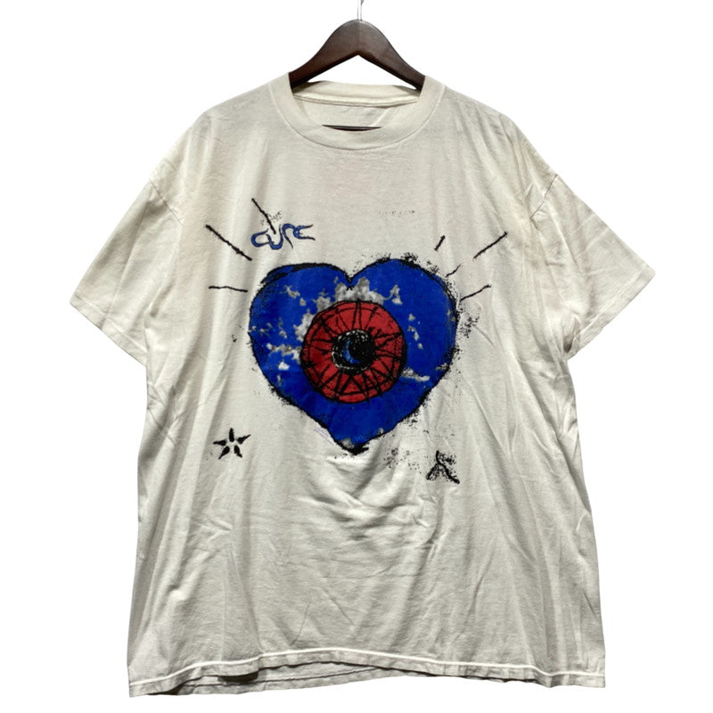 【中古品】【メンズ】 USED c1992 THE CURE WISH TOUR NORTH AMERICA S/S TEE ザ・キュアー ウィッシュ ツアー 半袖Tシャツ 146-260624-as-04-izu カラー：ホワイト 万代Net店