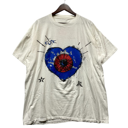 【中古品】【メンズ】 USED c1992 THE CURE WISH TOUR NORTH AMERICA S/S TEE ザ・キュアー ウィッシュ ツアー 半袖Tシャツ 146-260624-as-04-izu カラー：ホワイト 万代Net店