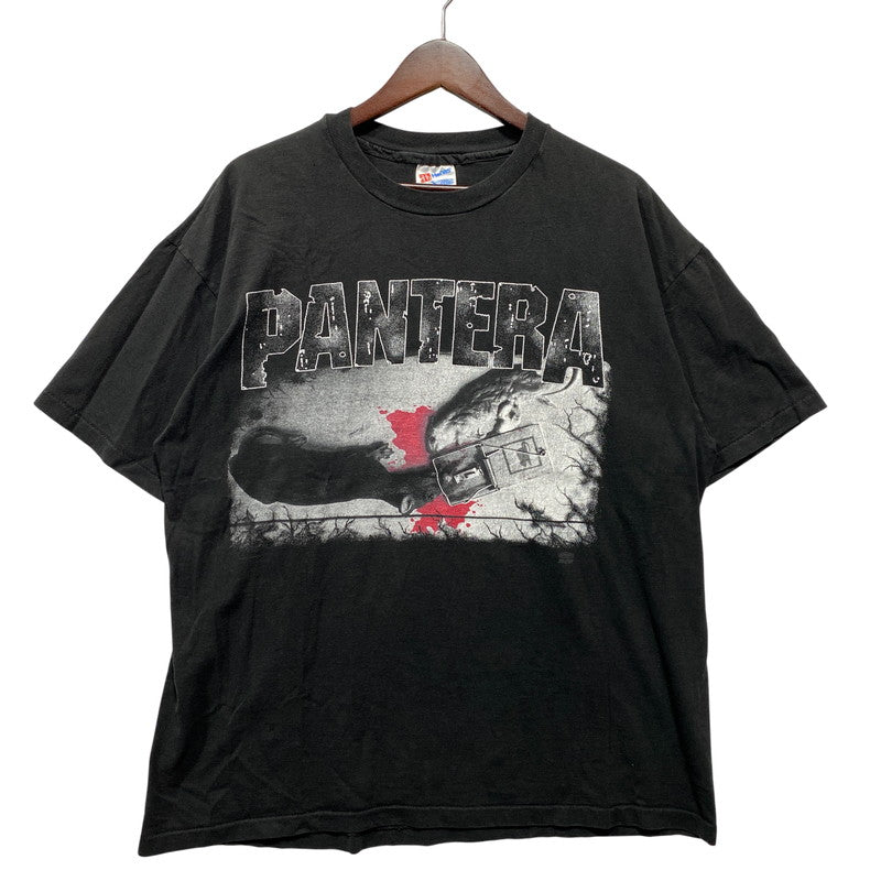 【中古品】【メンズ】 HANES ヘインズ 90S USA製 PANTERA I'M BROKEN SS TEE パンテラ ショートスリーブ ティー トップス 半袖 146-260624-cs-20-izu サイズ：XL カラー：ブラック 万代Net店