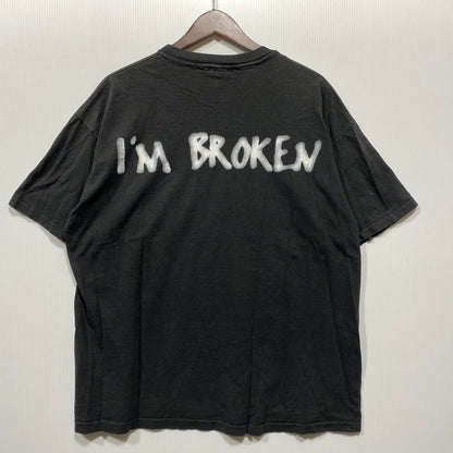 【中古品】【メンズ】 HANES ヘインズ 90S USA製 PANTERA I'M BROKEN SS TEE パンテラ ショートスリーブ ティー トップス 半袖 146-260624-cs-20-izu サイズ：XL カラー：ブラック 万代Net店