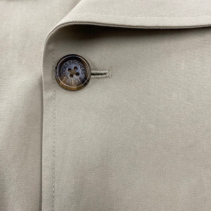 【中古品】【メンズ】 BROOKSBROTHERS ブルックスブラザーズ タイ製 DOUBLE TRENCH COAT ダブル トレンチ コート アウター 145-260529-cs-01-izu サイズ：42R カラー：ベージュ 万代Net店