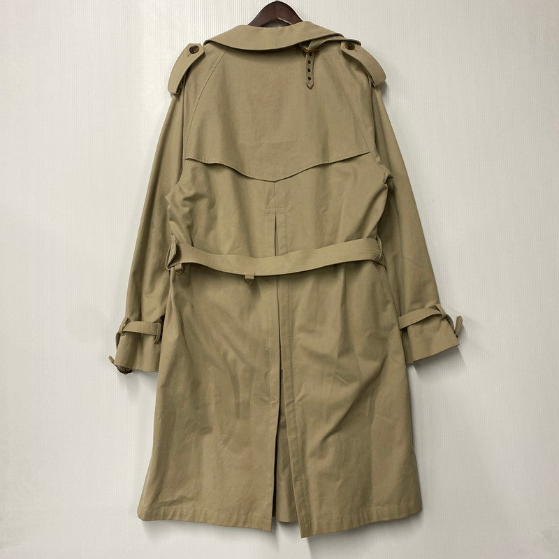 【中古品】【メンズ】 BROOKSBROTHERS ブルックスブラザーズ タイ製 DOUBLE TRENCH COAT ダブル トレンチ コート アウター 145-260529-cs-01-izu サイズ：42R カラー：ベージュ 万代Net店
