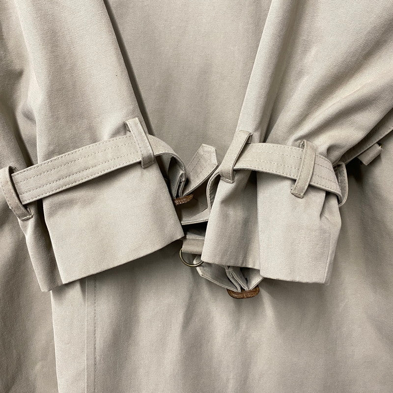 【中古品】【メンズ】 BROOKSBROTHERS ブルックスブラザーズ タイ製 DOUBLE TRENCH COAT ダブル トレンチ コート アウター 145-260529-cs-01-izu サイズ：42R カラー：ベージュ 万代Net店