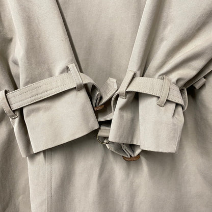 【中古品】【メンズ】 BROOKSBROTHERS ブルックスブラザーズ タイ製 DOUBLE TRENCH COAT ダブル トレンチ コート アウター 145-260529-cs-01-izu サイズ：42R カラー：ベージュ 万代Net店