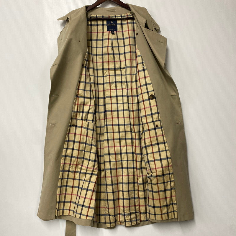 【中古品】【メンズ】 BROOKSBROTHERS ブルックスブラザーズ タイ製 DOUBLE TRENCH COAT ダブル トレンチ コート アウター 145-260529-cs-01-izu サイズ：42R カラー：ベージュ 万代Net店