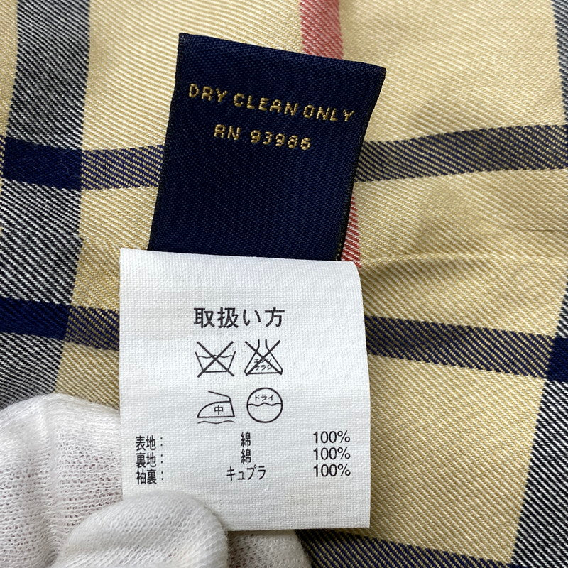 【中古品】【メンズ】 BROOKSBROTHERS ブルックスブラザーズ タイ製 DOUBLE TRENCH COAT ダブル トレンチ コート アウター 145-260529-cs-01-izu サイズ：42R カラー：ベージュ 万代Net店