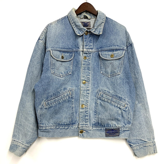 【中古品】【メンズ】 WRANGLER ラングラー DENIM JACKET デニム ジャケット アウター 146-260530-kh-13-izu サイズ：M カラー：ライトインディゴ 万代Net店