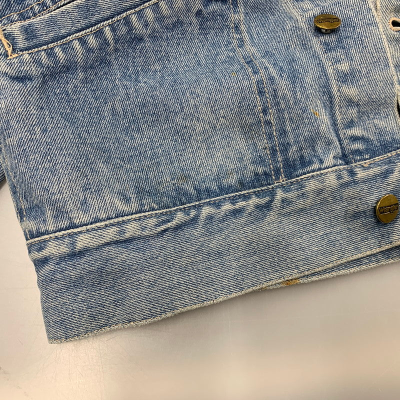 【中古品】【メンズ】 WRANGLER ラングラー DENIM JACKET デニム ジャケット アウター 146-260530-kh-13-izu サイズ：M カラー：ライトインディゴ 万代Net店