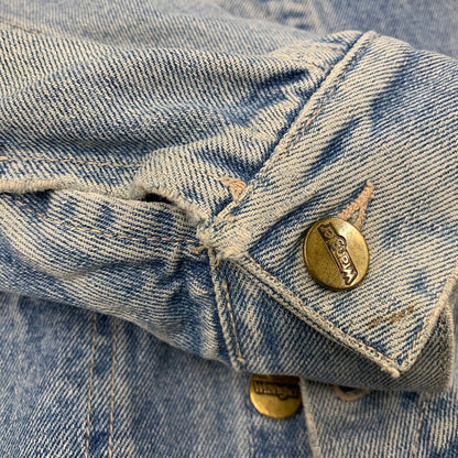 【中古品】【メンズ】 WRANGLER ラングラー DENIM JACKET デニム ジャケット アウター 146-260530-kh-13-izu サイズ：M カラー：ライトインディゴ 万代Net店