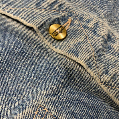 【中古品】【メンズ】 WRANGLER ラングラー DENIM JACKET デニム ジャケット アウター 146-260530-kh-13-izu サイズ：M カラー：ライトインディゴ 万代Net店