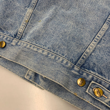 【中古品】【メンズ】 WRANGLER ラングラー DENIM JACKET デニム ジャケット アウター 146-260530-kh-13-izu サイズ：M カラー：ライトインディゴ 万代Net店