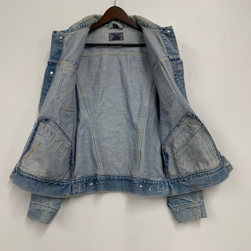 【中古品】【メンズ】 WRANGLER ラングラー DENIM JACKET デニム ジャケット アウター 146-260530-kh-13-izu サイズ：M カラー：ライトインディゴ 万代Net店