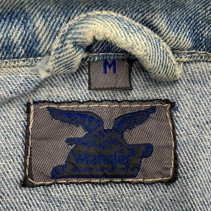 【中古品】【メンズ】 WRANGLER ラングラー DENIM JACKET デニム ジャケット アウター 146-260530-kh-13-izu サイズ：M カラー：ライトインディゴ 万代Net店