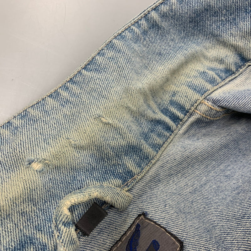【中古品】【メンズ】 WRANGLER ラングラー DENIM JACKET デニム ジャケット アウター 146-260530-kh-13-izu サイズ：M カラー：ライトインディゴ 万代Net店