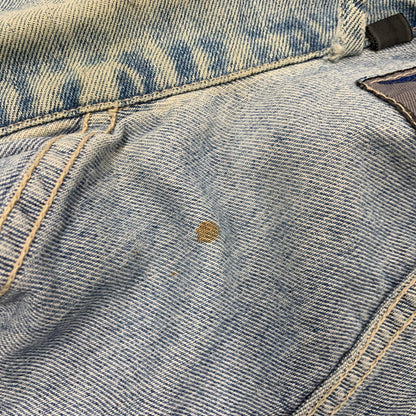 【中古品】【メンズ】 WRANGLER ラングラー DENIM JACKET デニム ジャケット アウター 146-260530-kh-13-izu サイズ：M カラー：ライトインディゴ 万代Net店